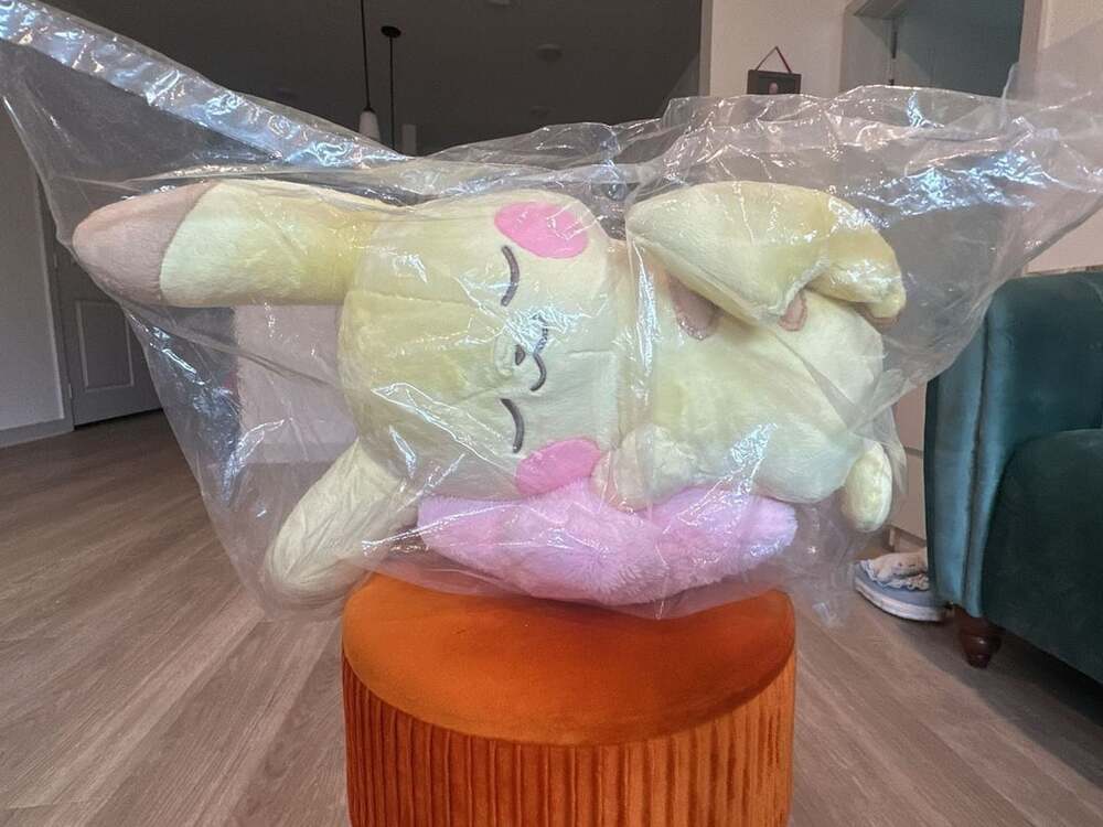 Pokemon Pikachu Napping Cushion Plush Toy
